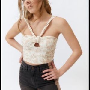 UO Midnight Halter Tank Top